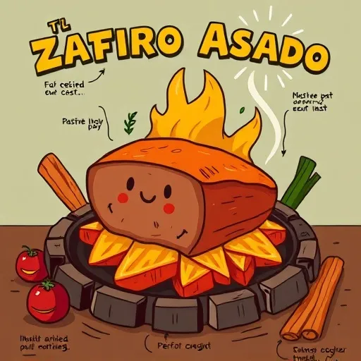 ¿Qué es exactamente el zafiro asado?