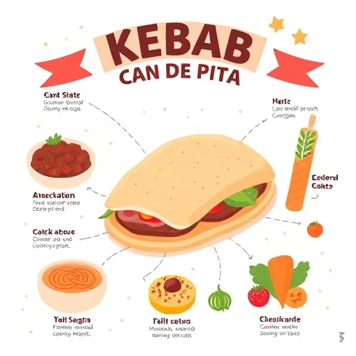 ¿Qué hace especial al kebab con pan de pita?